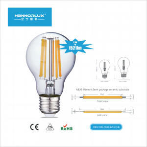 LED FILAMENT BULB F60CB / F67CB